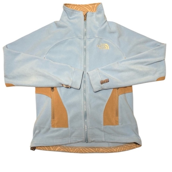 The North Face Jackets & Blazers - The North Face women’s XS Light Blue and Tan Jacket